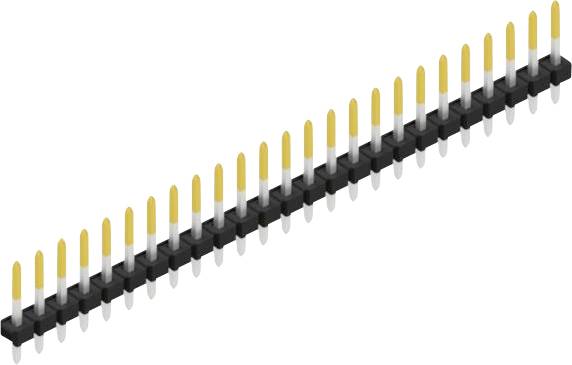 Fischer Elektronik Stiftleiste (Standard) Anzahl Reihen: 1 SLLP111225S 10St.