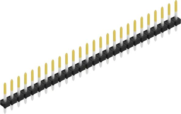 Fischer Elektronik Stiftleiste (Standard) Anzahl Reihen: 1 SLLP111226S 10St.