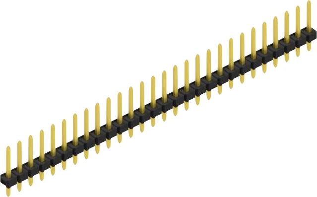 Fischer Elektronik Stiftleiste (Standard) Anzahl Reihen: 1 10058381 10St.