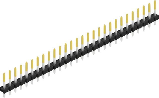 Fischer Elektronik Stiftleiste (Standard) Anzahl Reihen: 1 SLLP111228S 10St.