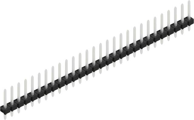 Fischer Elektronik Stiftleiste (Standard) Anzahl Reihen: 1 SLLP111228Z 10St.