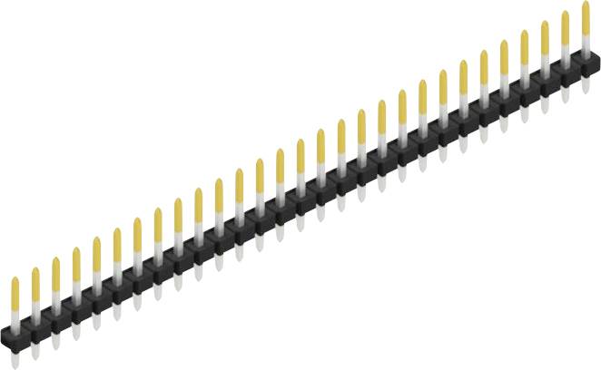 Fischer Elektronik Stiftleiste (Standard) Anzahl Reihen: 1 SLLP111229S 10St.