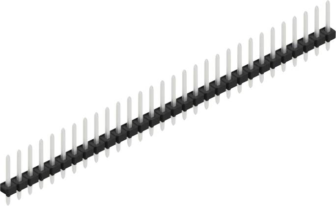 Fischer Elektronik Stiftleiste (Standard) Anzahl Reihen: 1 10058383 10St.