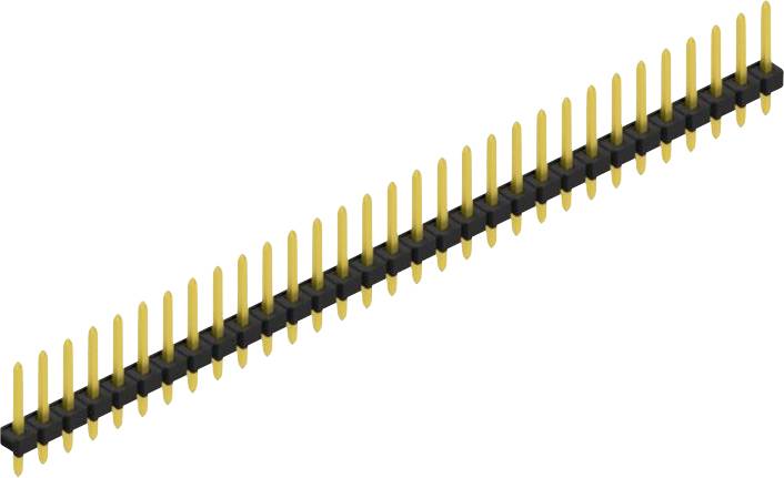 Fischer Elektronik Stiftleiste (Standard) Anzahl Reihen: 1 SLLP111231G 10St.