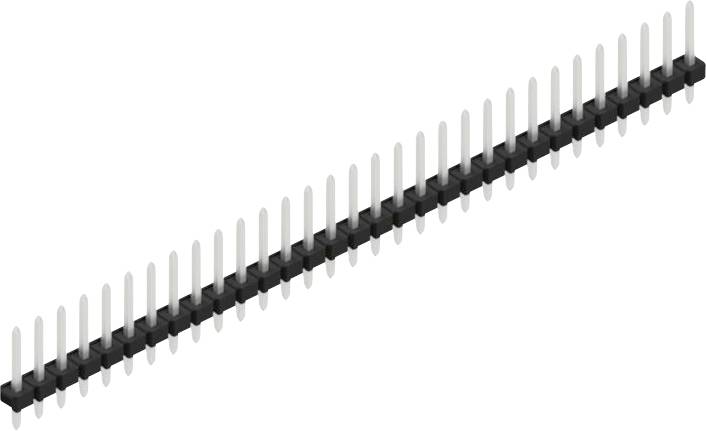 Fischer Elektronik Stiftleiste (Standard) Anzahl Reihen: 1 10058384 10St.