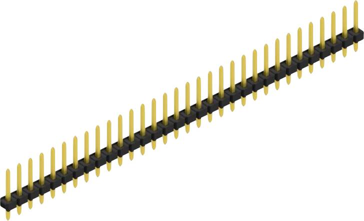 Fischer Elektronik Stiftleiste (Standard) Anzahl Reihen: 1 10058385 10St.