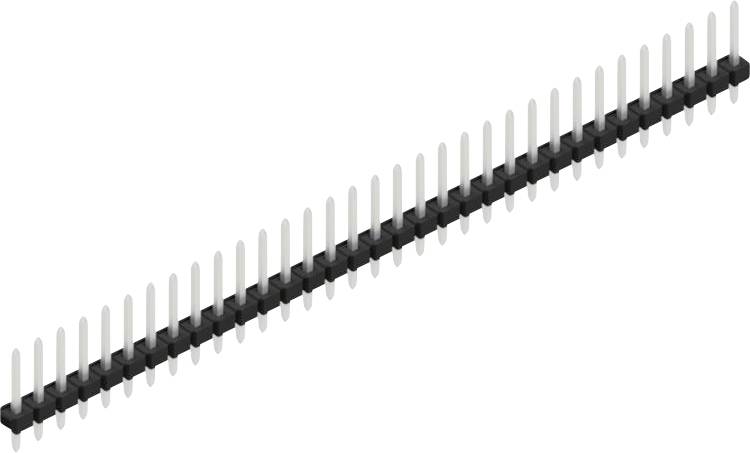 Fischer Elektronik Stiftleiste (Standard) Anzahl Reihen: 1 SLLP111233Z 10St.
