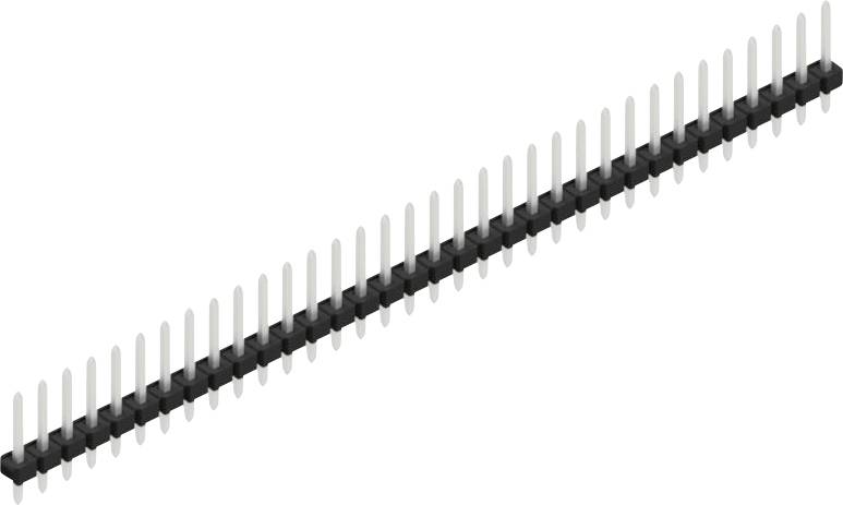 Fischer Elektronik Stiftleiste (Standard) Anzahl Reihen: 1 SLLP111234Z 10St.