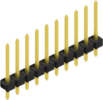 Fischer Elektronik Stiftleiste (Standard) Anzahl Reihen: 1 10058411 10St.