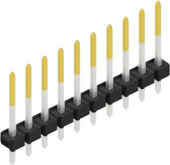 Fischer Elektronik Stiftleiste (Standard) Anzahl Reihen: 1 SLLP113910S 10St.