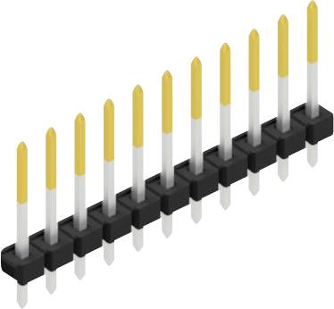 Fischer Elektronik Stiftleiste (Standard) Anzahl Reihen: 1 SLLP113911S 10St.