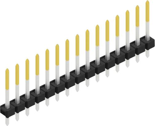 Fischer Elektronik Stiftleiste (Standard) Anzahl Reihen: 1 SLLP113915S 10St.
