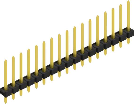 Fischer Elektronik Stiftleiste (Standard) Anzahl Reihen: 1 SLLP113917G 10St.