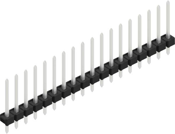 Fischer Elektronik Stiftleiste (Standard) Anzahl Reihen: 1 10058423 10St.