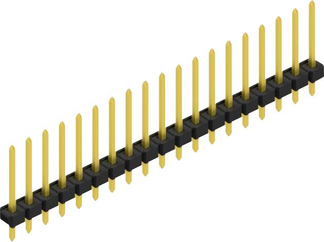 Fischer Elektronik Stiftleiste (Standard) Anzahl Reihen: 1 SLLP113919G 10St.