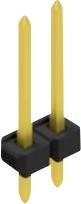 Fischer Elektronik Stiftleiste (Standard) Anzahl Reihen: 1 10058394 10St.
