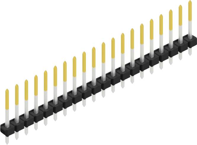 Fischer Elektronik Stiftleiste (Standard) Anzahl Reihen: 1 SLLP113920S 10St.