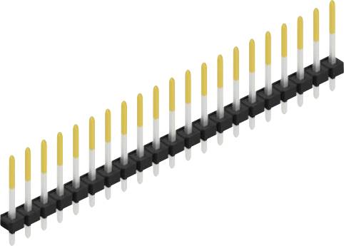 Fischer Elektronik Stiftleiste (Standard) Anzahl Reihen: 1 SLLP113921S 10St.