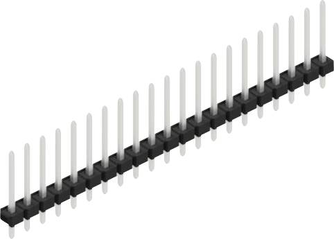 Fischer Elektronik Stiftleiste (Standard) Anzahl Reihen: 1 SLLP113921Z 10St.