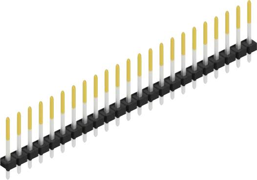 Fischer Elektronik Stiftleiste (Standard) Anzahl Reihen: 1 SLLP113923S 10St.