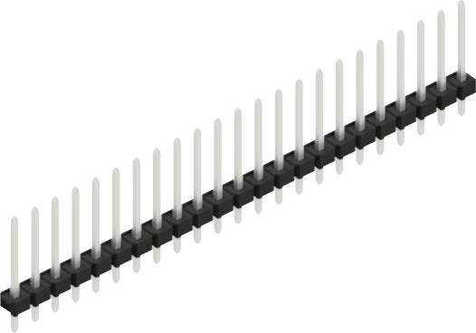 Fischer Elektronik Stiftleiste (Standard) Anzahl Reihen: 1 SLLP113923Z 10St.