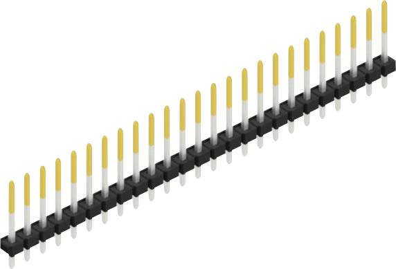 Fischer Elektronik Stiftleiste (Standard) Anzahl Reihen: 1 SLLP113925S 10St.