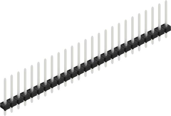 Fischer Elektronik Stiftleiste (Standard) Anzahl Reihen: 1 SLLP113925Z 10St.