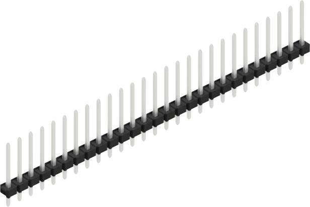 Fischer Elektronik Stiftleiste (Standard) Anzahl Reihen: 1 SLLP113927Z 10St.