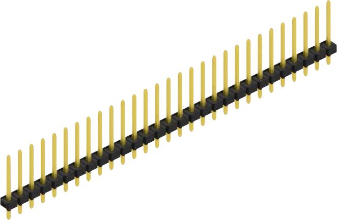 Fischer Elektronik Stiftleiste (Standard) Anzahl Reihen: 1 SLLP113929G 10St.