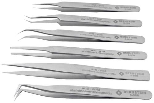 BERNSTEIN Tools pour Electronics 5-050-AES Universal Pinzetten-Set