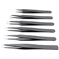 Bernstein Tools for Electronics 5-060-ES ESD, Universal Pinzetten-Set 6teilig Bernstein Tools for Electronics 5-060-ES ESD, Universal Pinzetten-Set 6teilig