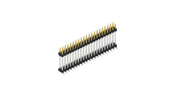 Fischer Elektronik Stiftleiste (Standard) Anzahl Reihen: 2 SLY12SMD13342S 10St.
