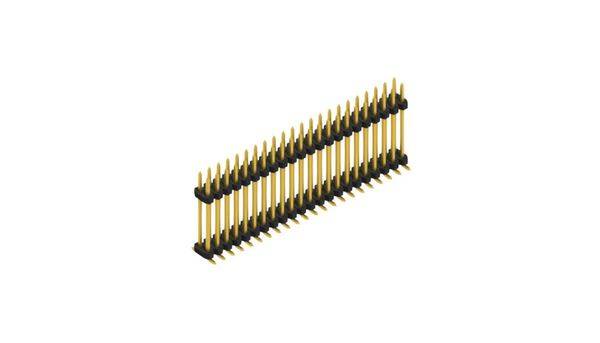 Fischer Elektronik Stiftleiste (Standard) Anzahl Reihen: 2 SLY12SMD13344G 10St.
