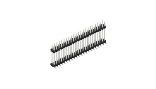 Fischer Elektronik Stiftleiste (Standard) Anzahl Reihen: 2 SLY12SMD13344Z 10St.