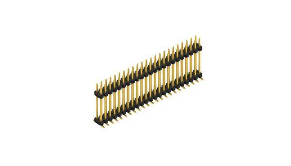 Fischer Elektronik Stiftleiste (Standard) Anzahl Reihen: 2 SLY12SMD13346G 10St.