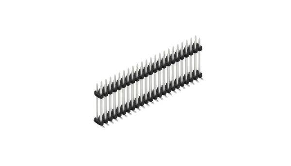 Fischer Elektronik Stiftleiste (Standard) Anzahl Reihen: 2 SLY12SMD13346Z 10St.