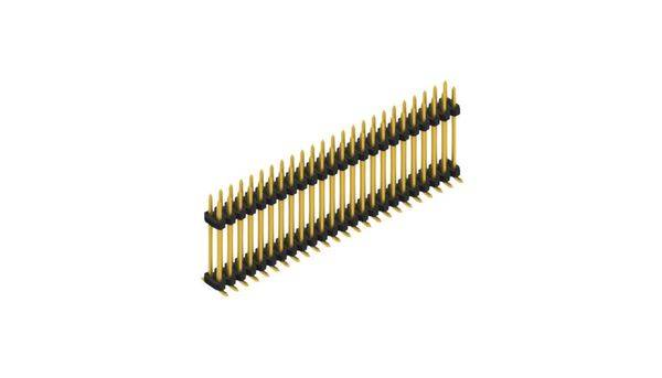 Fischer Elektronik Stiftleiste (Standard) Anzahl Reihen: 2 SLY12SMD13348G 10St.