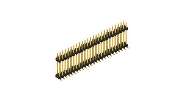 Fischer Elektronik Stiftleiste (Standard) Anzahl Reihen: 2 SLY12SMD13350G 10St.