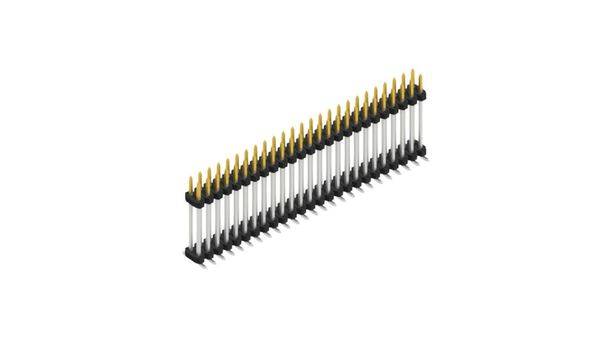 Fischer Elektronik Stiftleiste (Standard) Anzahl Reihen: 2 SLY12SMD13350S 10St.