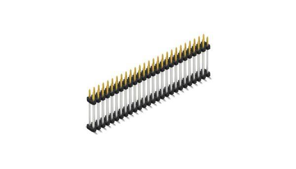 Fischer Elektronik Stiftleiste (Standard) Anzahl Reihen: 2 SLY12SMD13352S 10St.