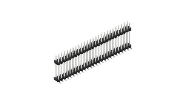 Fischer Elektronik Stiftleiste (Standard) Anzahl Reihen: 2 SLY12SMD13352Z 10St.