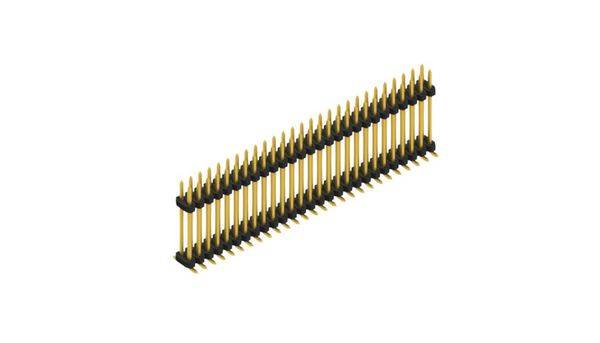 Fischer Elektronik Stiftleiste (Standard) Anzahl Reihen: 2 SLY12SMD13354G 10St.
