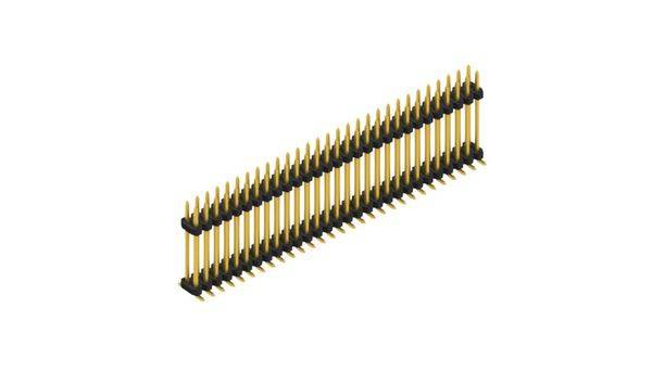 Fischer Elektronik Stiftleiste (Standard) Anzahl Reihen: 2 SLY12SMD13358G 10St.