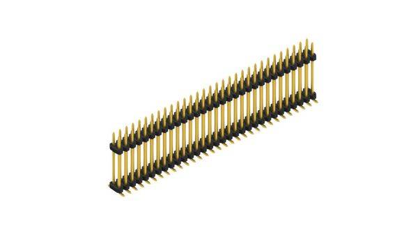 Fischer Elektronik Stiftleiste (Standard) Anzahl Reihen: 2 SLY12SMD13362G 10St.