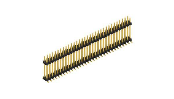 Fischer Elektronik Stiftleiste (Standard) Anzahl Reihen: 2 SLY12SMD13364G 10St.