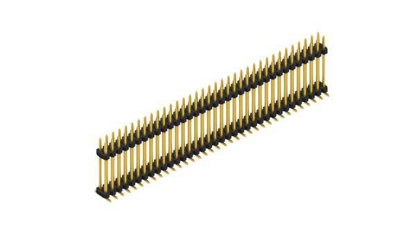 Fischer Elektronik Stiftleiste (Standard) Anzahl Reihen: 2 SLY12SMD13370G 10St.