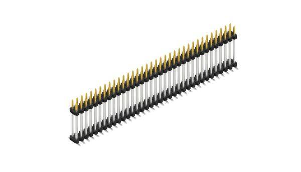 Fischer Elektronik Stiftleiste (Standard) Anzahl Reihen: 2 SLY12SMD13370S 10St.