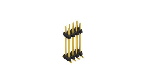 Fischer Elektronik Stiftleiste (Standard) Anzahl Reihen: 2 SLY12SMD1338G 10St.