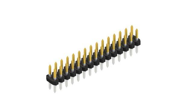 Fischer Elektronik Stiftleiste (Standard) Anzahl Reihen: 2 10062361 10St.