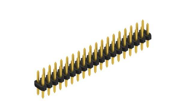 Fischer Elektronik Stiftleiste (Standard) Anzahl Reihen: 2 SLY208138G 10St.